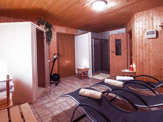 Sauna und Ruheraum im Landhaus Brigitte in Flachau